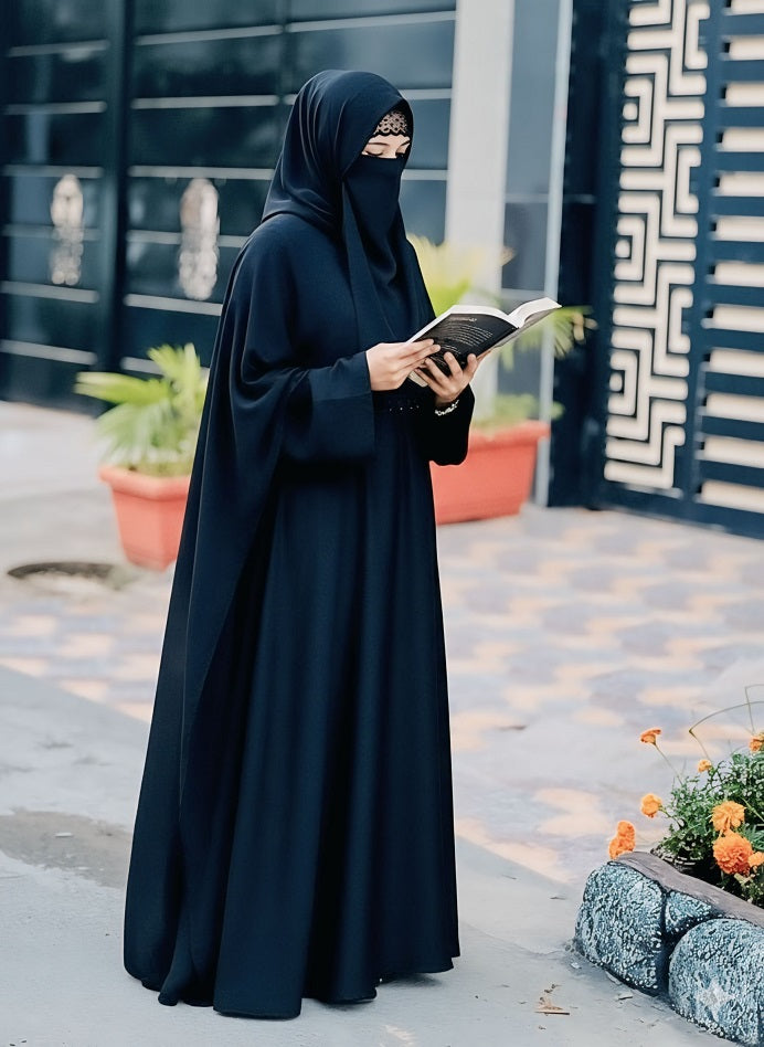 Celestial Cape (princess) Abaya Black Color  – Premium Abaya Made in Pakistan – Jilbab.pk