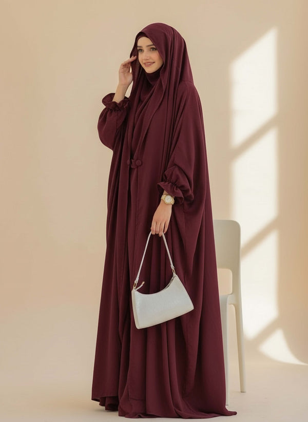 Soft Nida Fabric SAUDI JILBAB - WAVY FANTY– Pakistan-made Premium Abaya – Jilbab.pk
