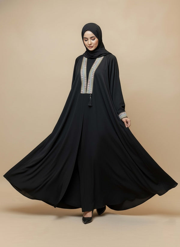 Elysia Draped Abaya
