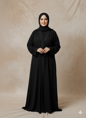 Elysia Draped Abaya – Premium Abaya Made in Pakistan – Jilbab.pk
