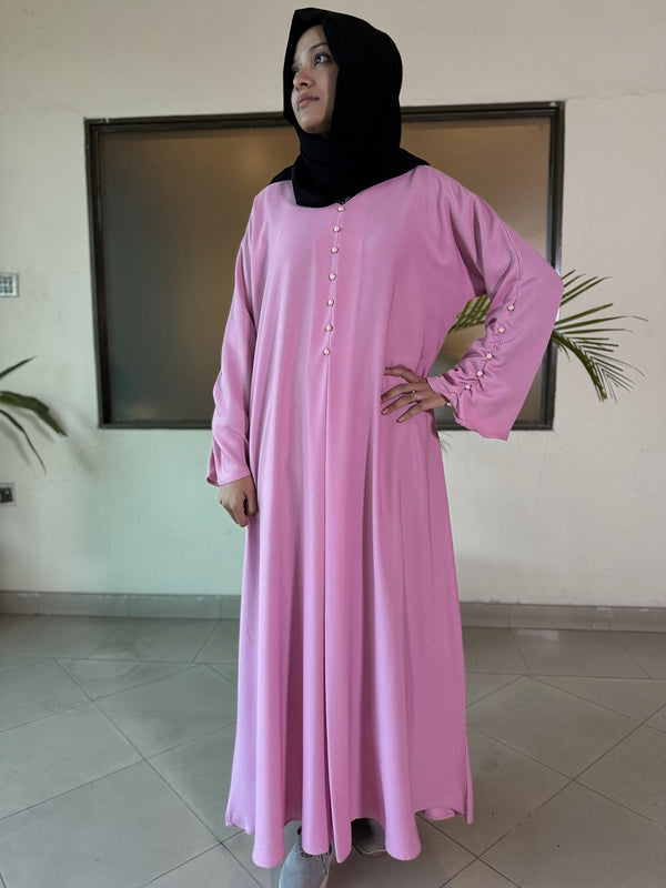 Doa Abaya Pink Color