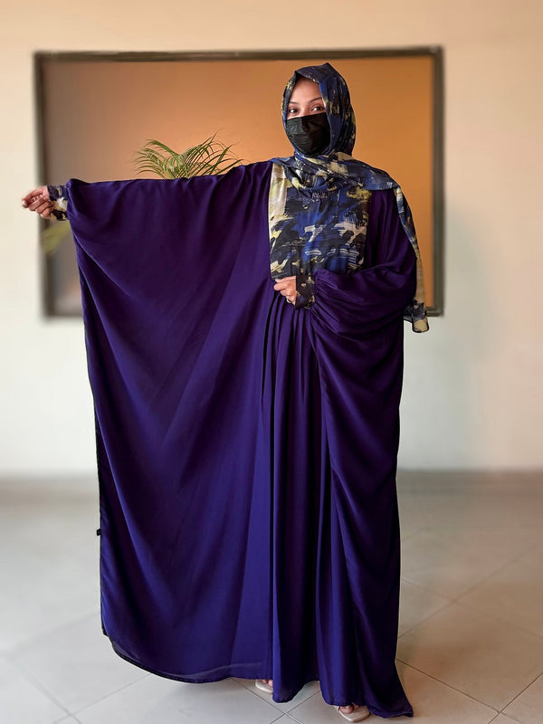 KAINAT KAFTAN (Purple-COLOR)