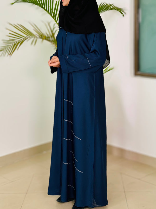 DMC Abaya Blue